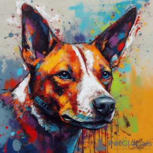 Дополнительные фото: Custom Pet Artwork - Your Beloved Pet in Vibrant Graffiti Street Art Style